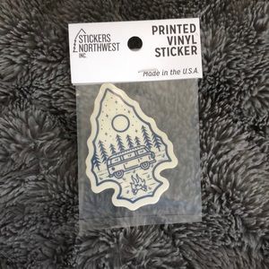 Wilderness Camping Sticker